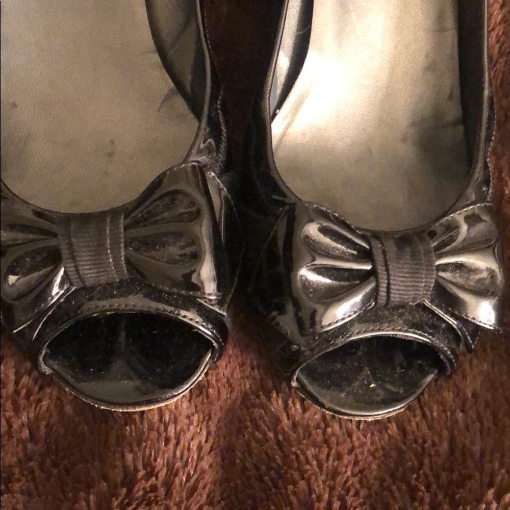 🔮🔮STUART WEITZMAN Black patent shoes - Picture 4 of 6